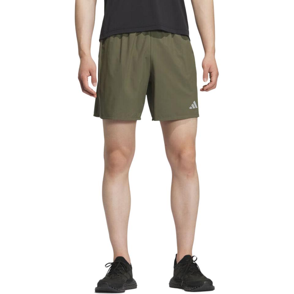 Повседневные шорты ESS RN мужские Adidas, оливковый — фото 2