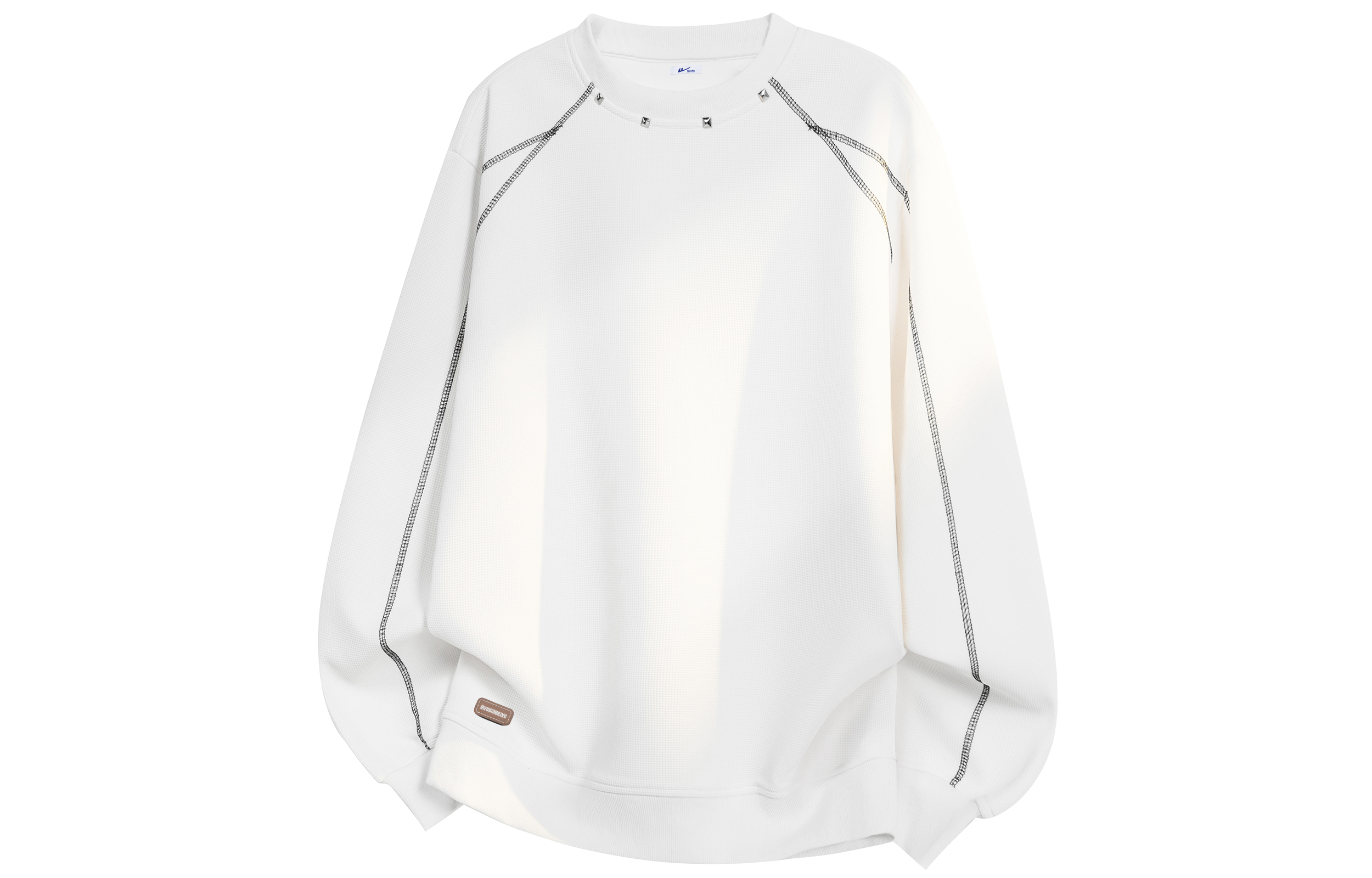 

Свитшот Unisex Crew Neck Moderate Heavyweight WARRIOR, белый[free diy badge]