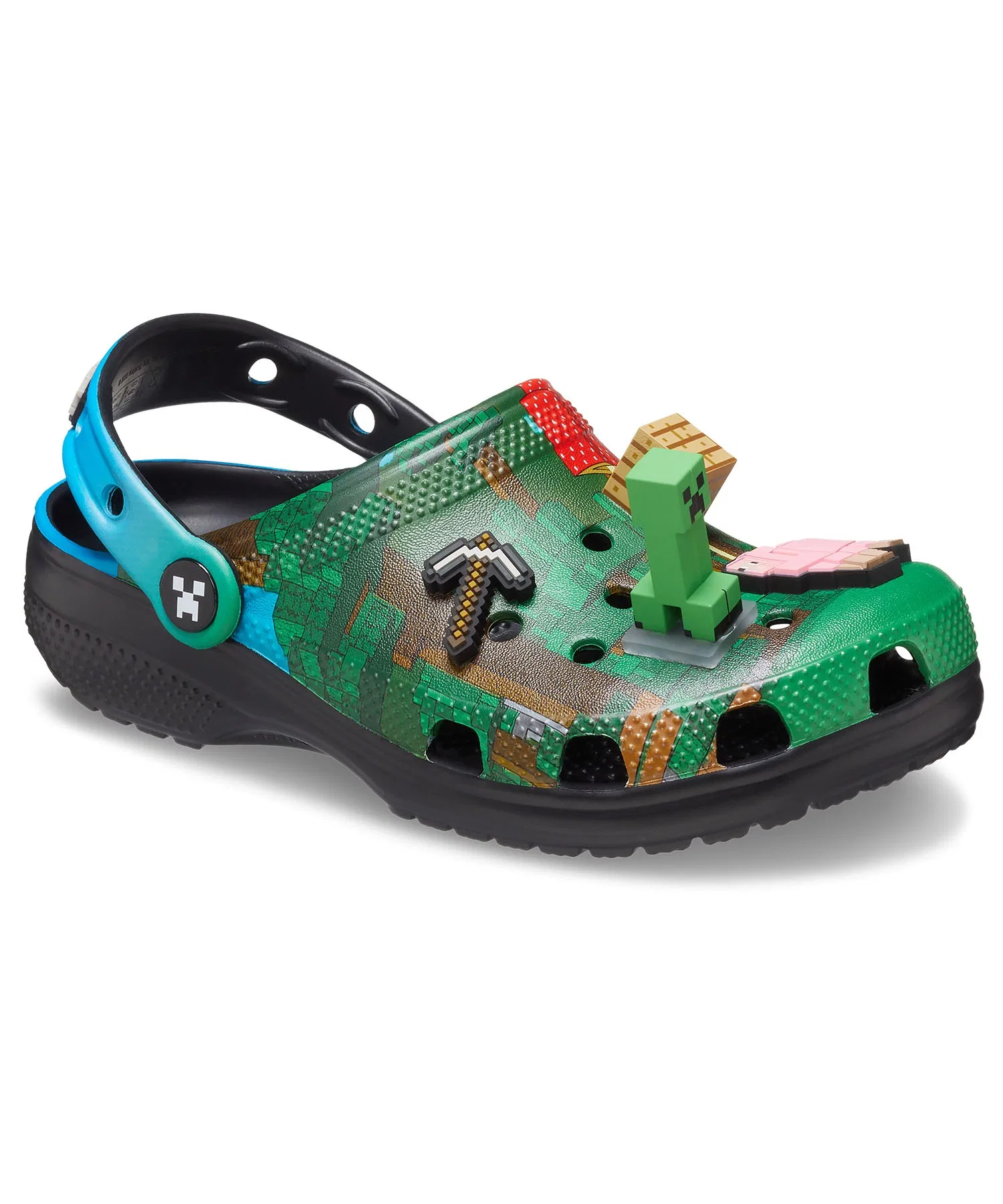 Детские сандалии CROCS KIDS MINECRAFT CLS CLG — фото 2