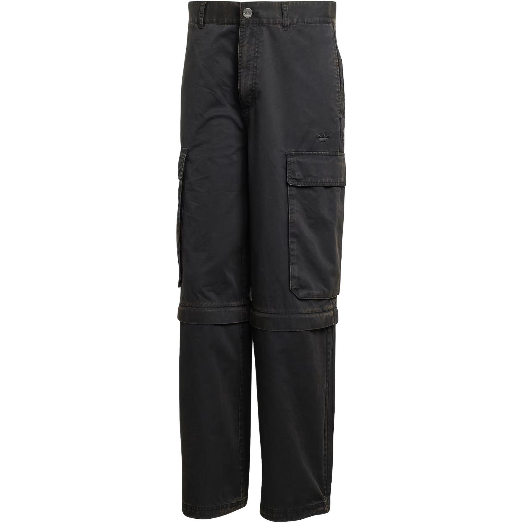 Adidas широкие карго джинсы Adidas Originals, черный