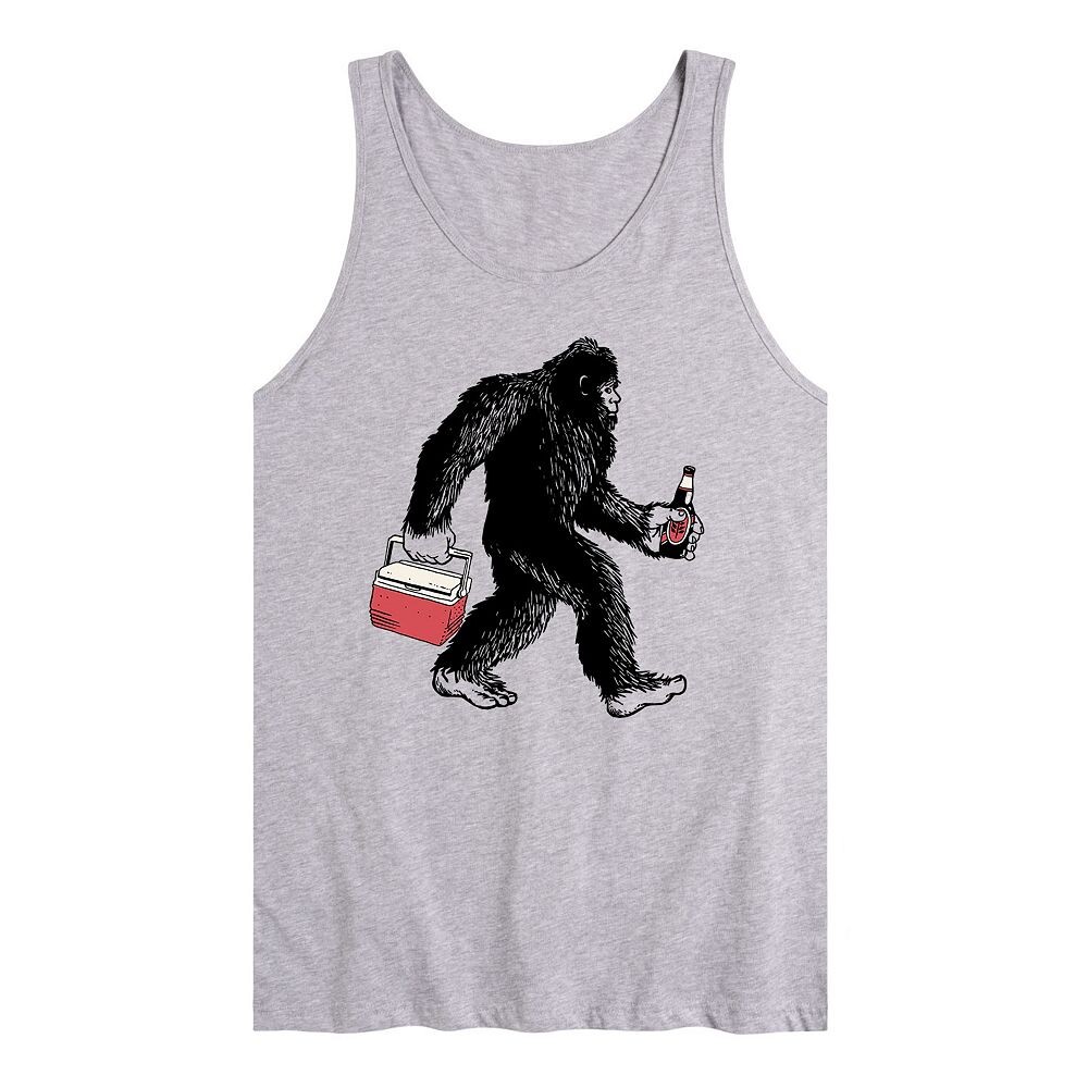 

Мужская майка с рисунком Bigfoot Cooler Licensed Character, серый