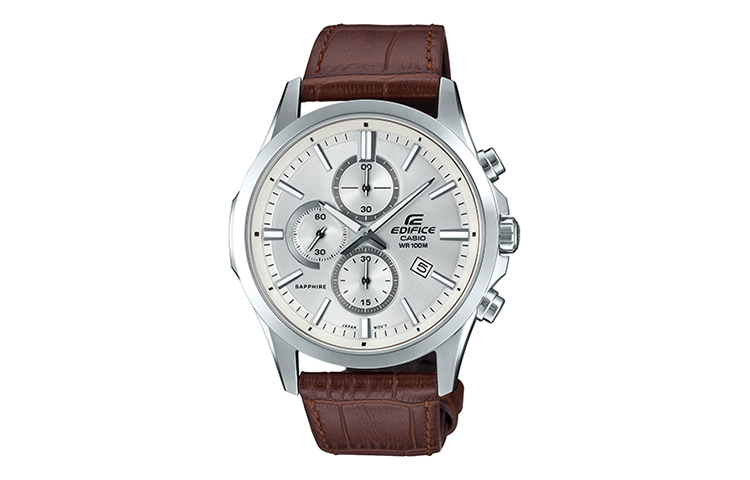 

Мужские часы EDIFICE белые CASIO