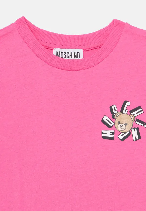 Футболка унисекс с принтом addition Moschino, Azalea Pink — фото 3