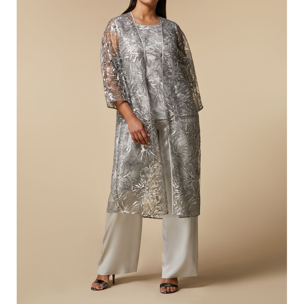 

Рубашка PETALI Marina Rinaldi, серебряный