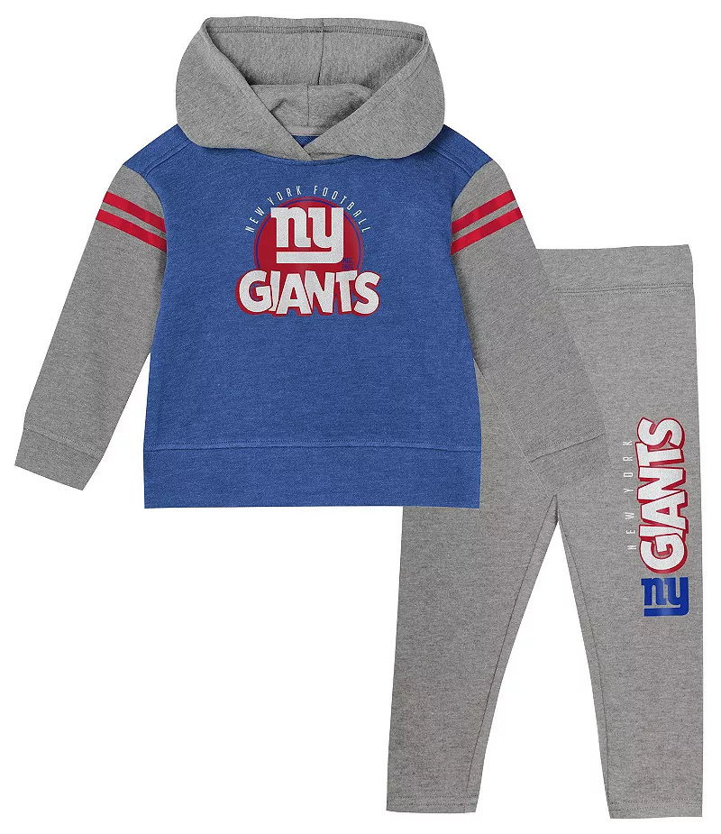 

Комплект из худи и брюк для девочек New York Giants Clubhouse NFL Team Apparel