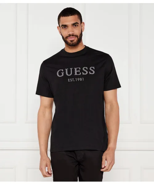 

Футболка Regular fit Guess Jeans, черный
