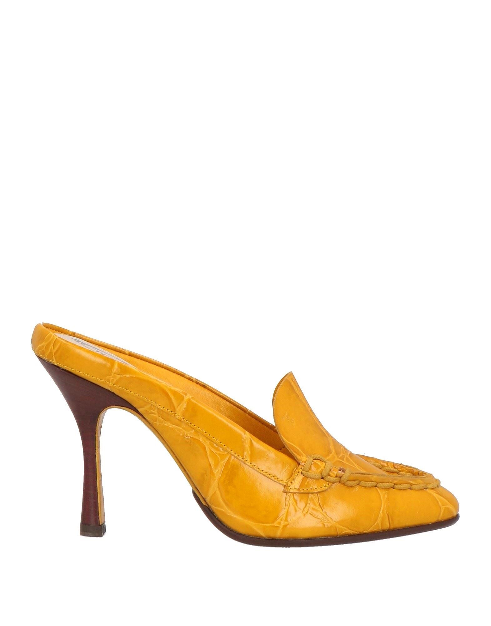 Мюли Tod'S, горчичный
