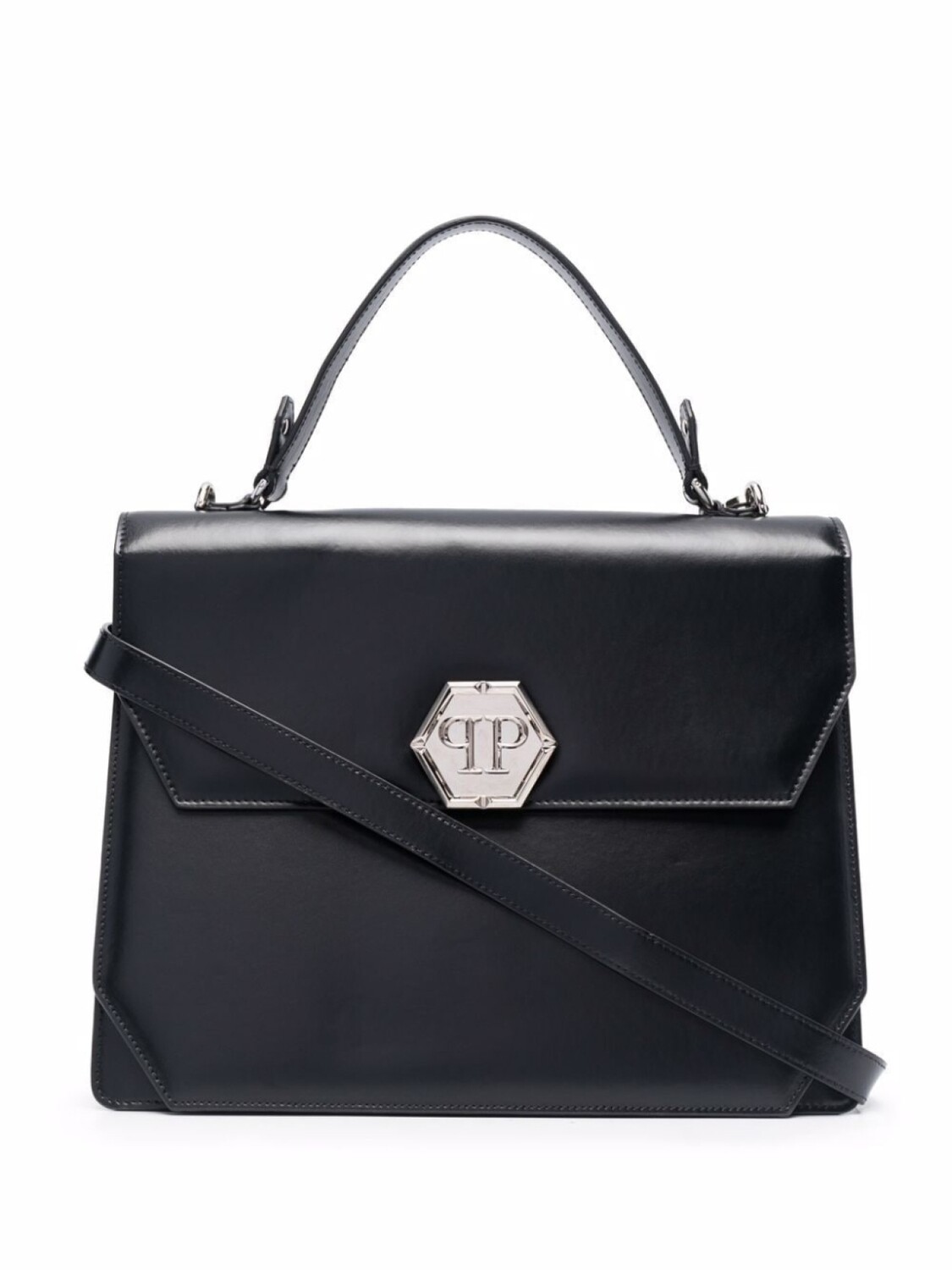 

Сумка с логотипом Hexagon Philipp Plein, черный