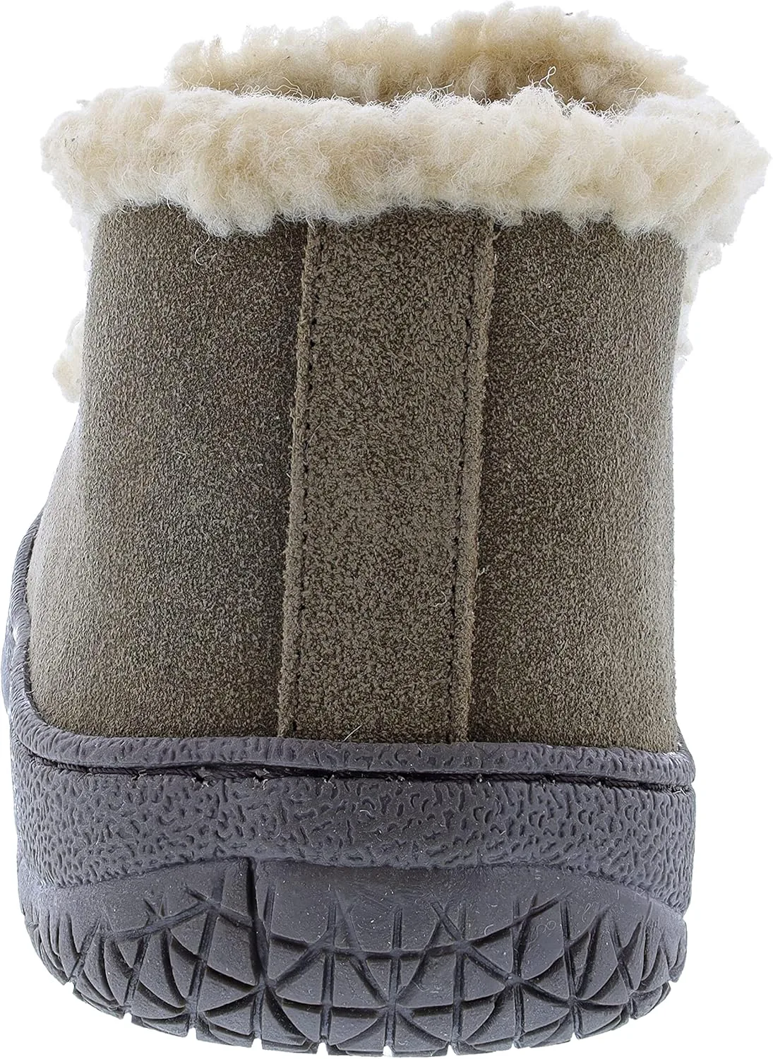 Мужские замшевые ботильоны Clarks с шерповой подкладкой, JMH1952 - домашние и уличные слипоны - удобные и прочные ботильоны с плюшевой подкладкой, амортизирующей стелькой и прорезиненной рифленой подошвой — фото 4