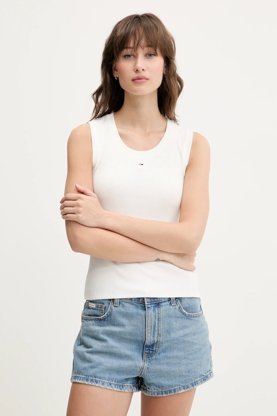 

Топ Tommy Jeans, белый