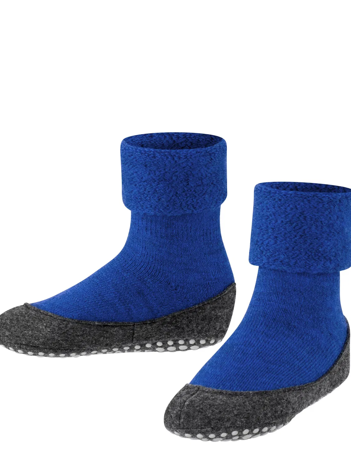 Носки Falke Cosyshoe Teens кобальтово-синего цвета