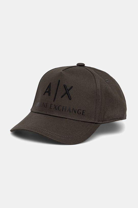 

Кепка с козырьком Armani Exchange, зеленый