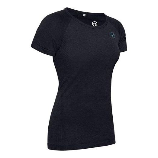 

Футболка rush seamless short sleeve black Under Armour, черный