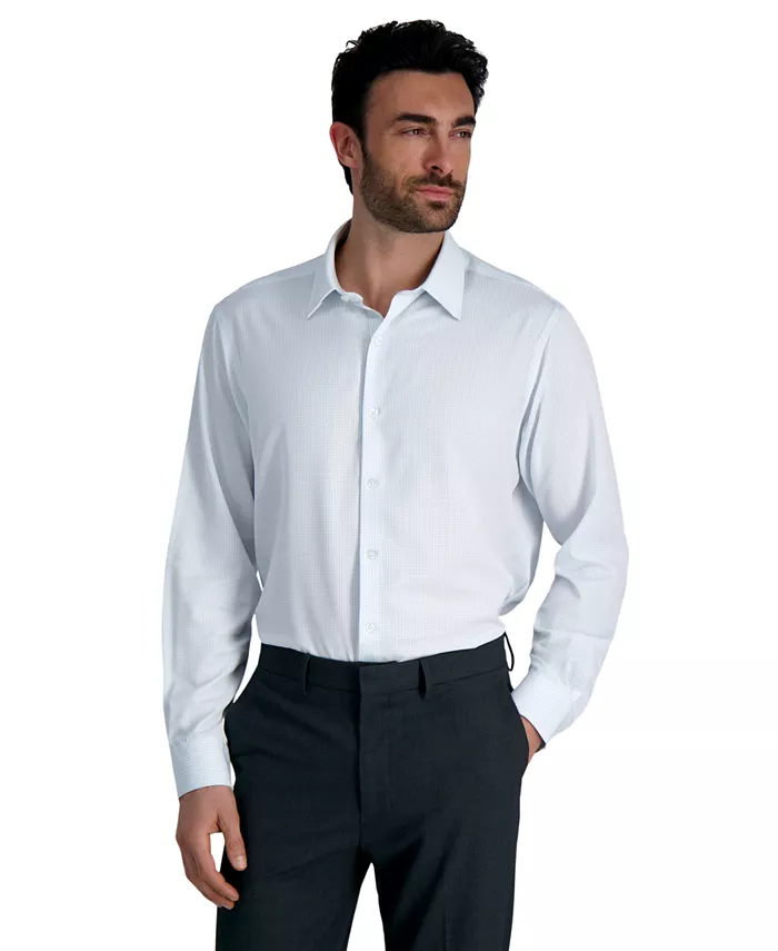 

Мужская классическая рубашка Smart Wash Haggar, синий
