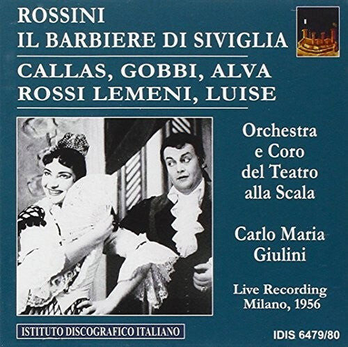

CD диск Rossini / Alva / Callas / Canali: Barber of Seville