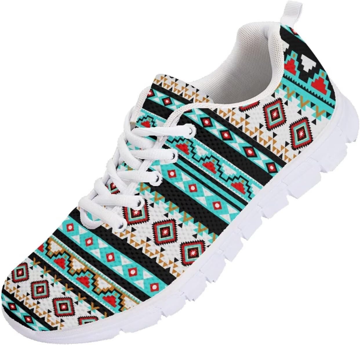 

Мужские кроссовки Funnydude Funny Print для бега, осенние легкие повседневные теннисные кроссовки для тренировок, Aztec