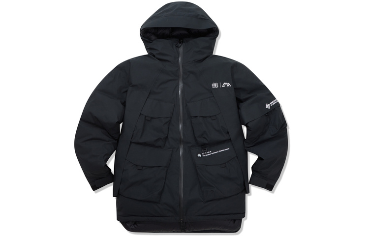 

KOLON SPORT Унисекс пуховик, Black BK