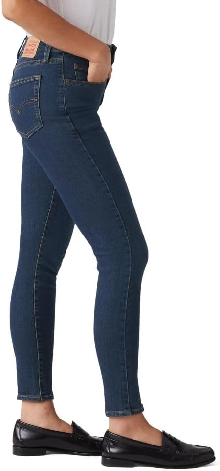 Женские джинсы скинни Levi's 721 с высокой талией, Eternal Indigo Dark Tint — фото 2