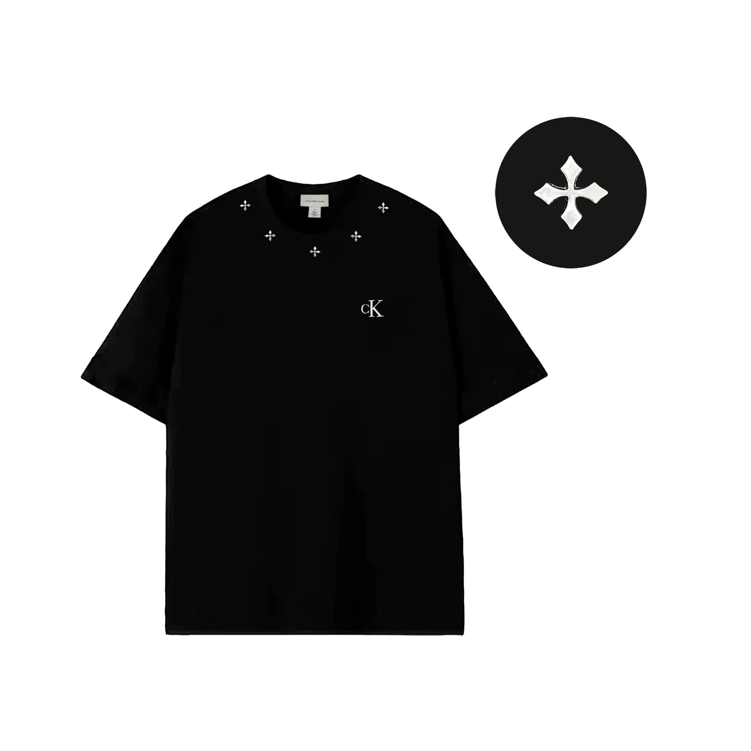 Футболка Calvin Klein Black Crew Neck — фото 3
