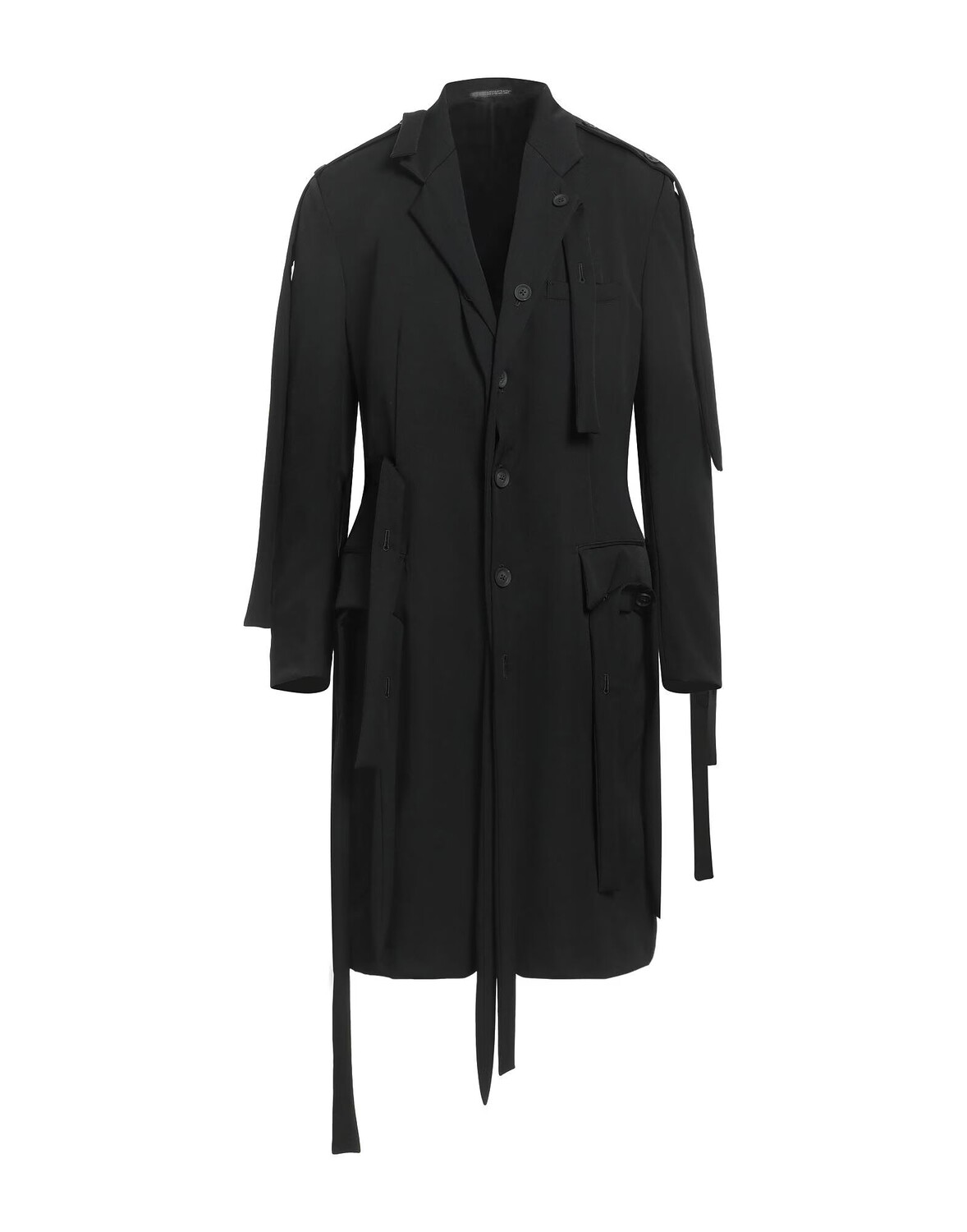 

Тренч Yohji Yamamoto, черный