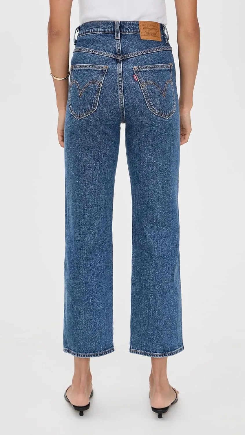 Levi's Premium женские джинсы Ribcage Western Yoke, Valley View Stone — фото 3