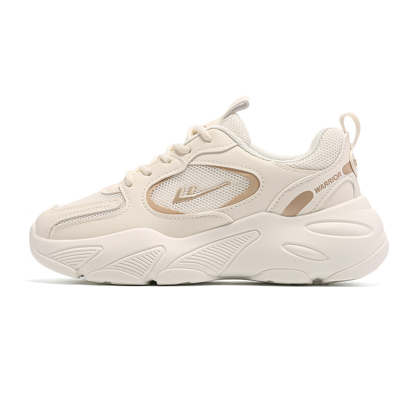 

Кроссовки WARRIOR Chunky Sneakers Women's Low-top Beige, бежевый