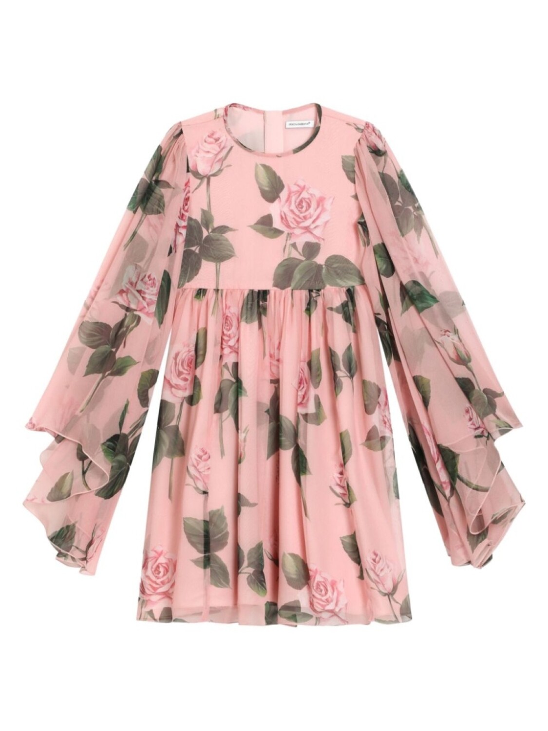 

Dolce & Gabbana Kids платье с принтом, розовый