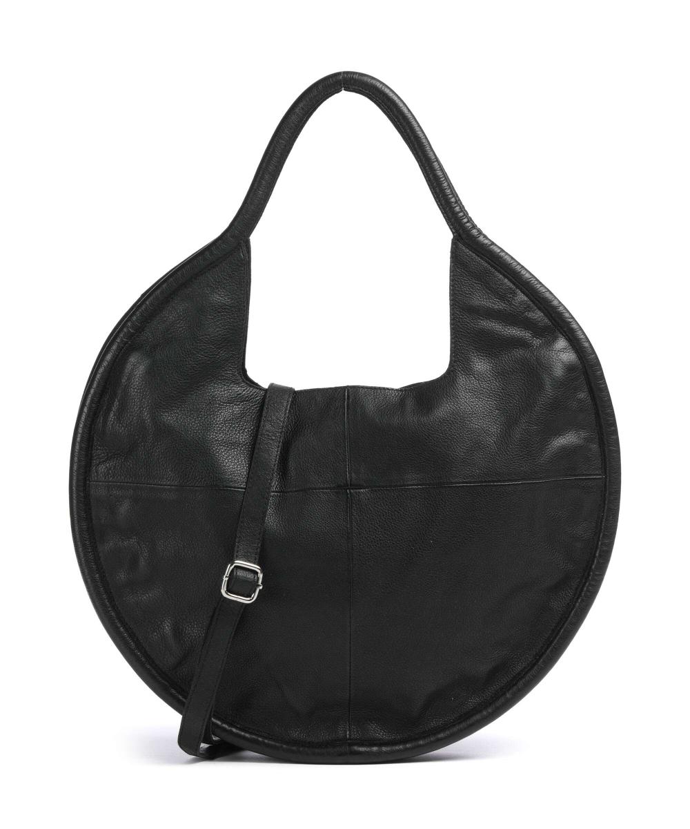 

Salvatorianplatz 5 шоппер зернистая коровья кожа Taschendieb Wien, черный