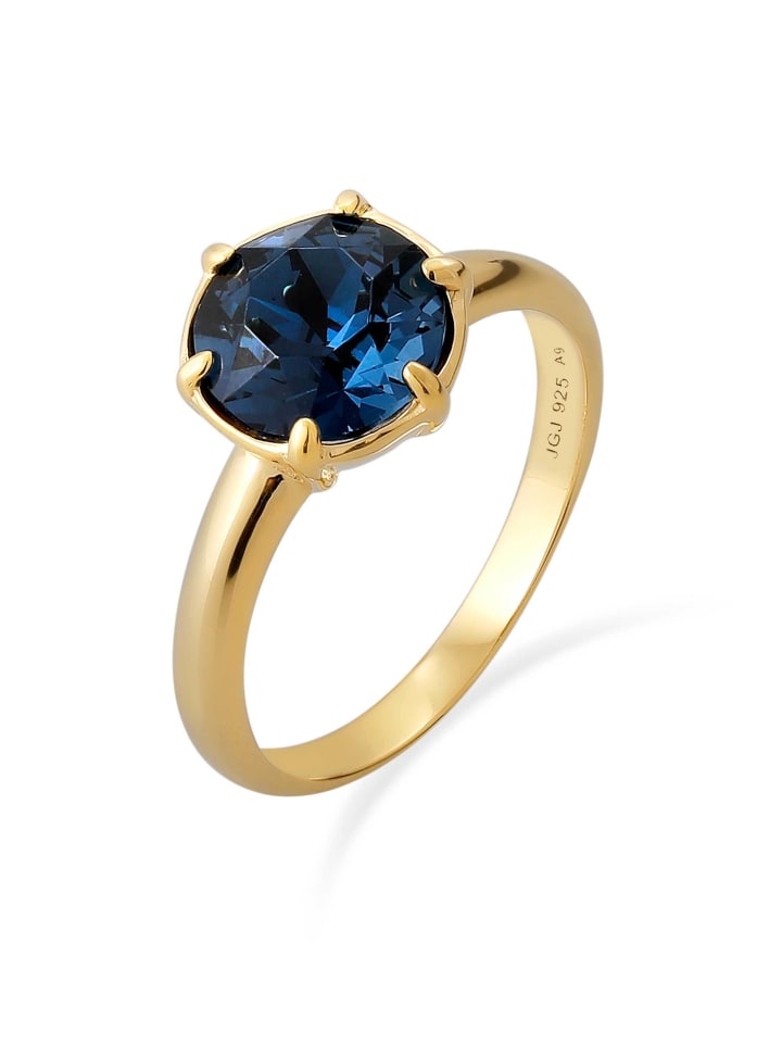 

Elli Кольцо из серебра 925 пробы с золотым покрытием