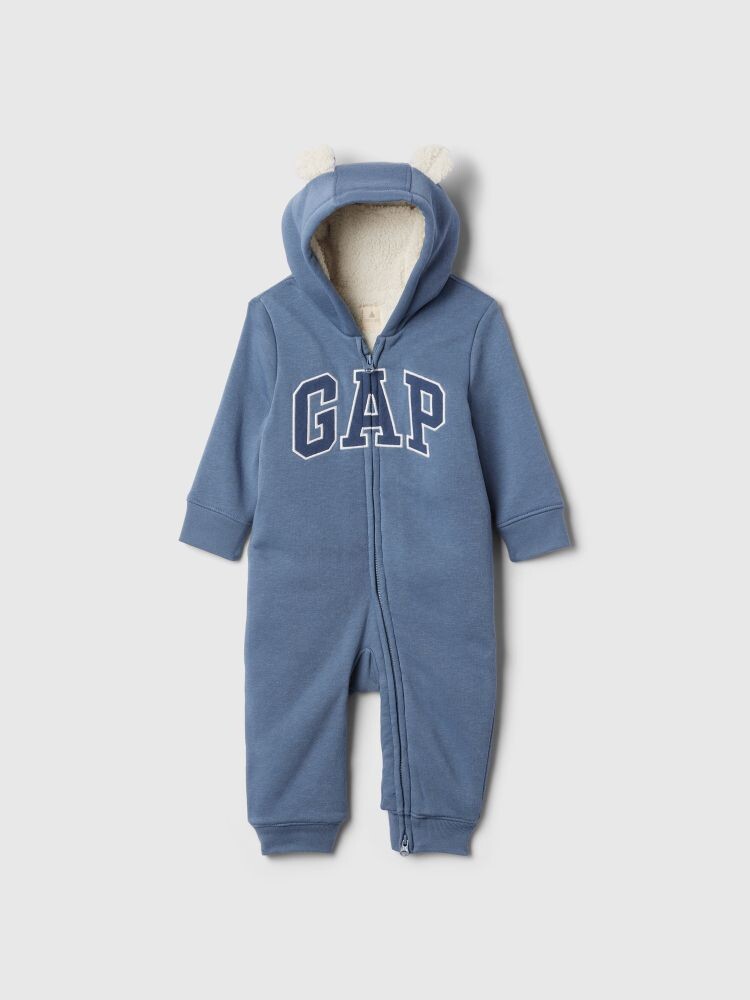 

Комбинезон из шерпы с логотипом Gap, синий