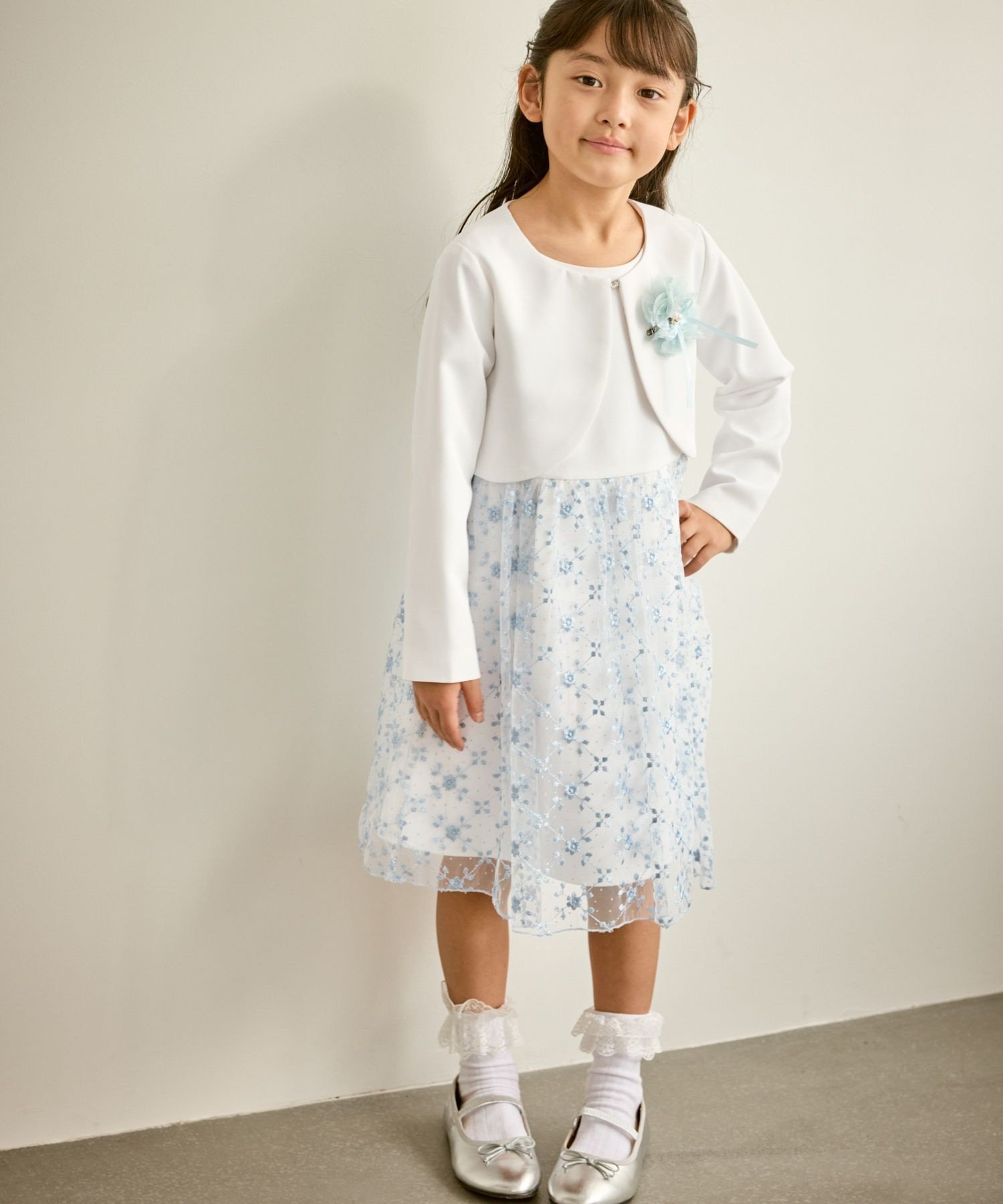 Комплект болеро/Подходит для церемонии Rope' Picnic Kids, White (10) — фото 3