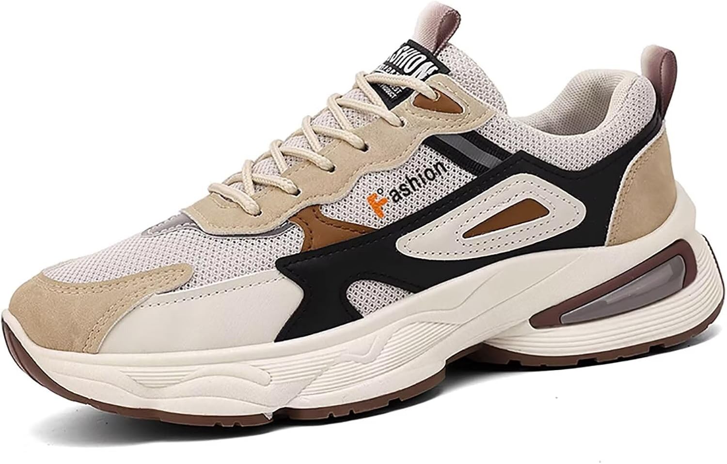 

Мужские спортивные кроссовки TERBOFIN для бега, дышащие теннисные кроссовки для спортзала и повседневной носки, бежевый