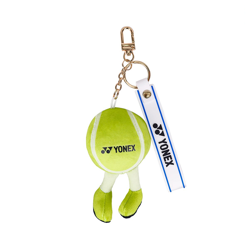 

YONEX Милый мультяшный теннисный полиэстеровый кулон Унисекс, AC113CR Tennis Keychain, Yellow Green