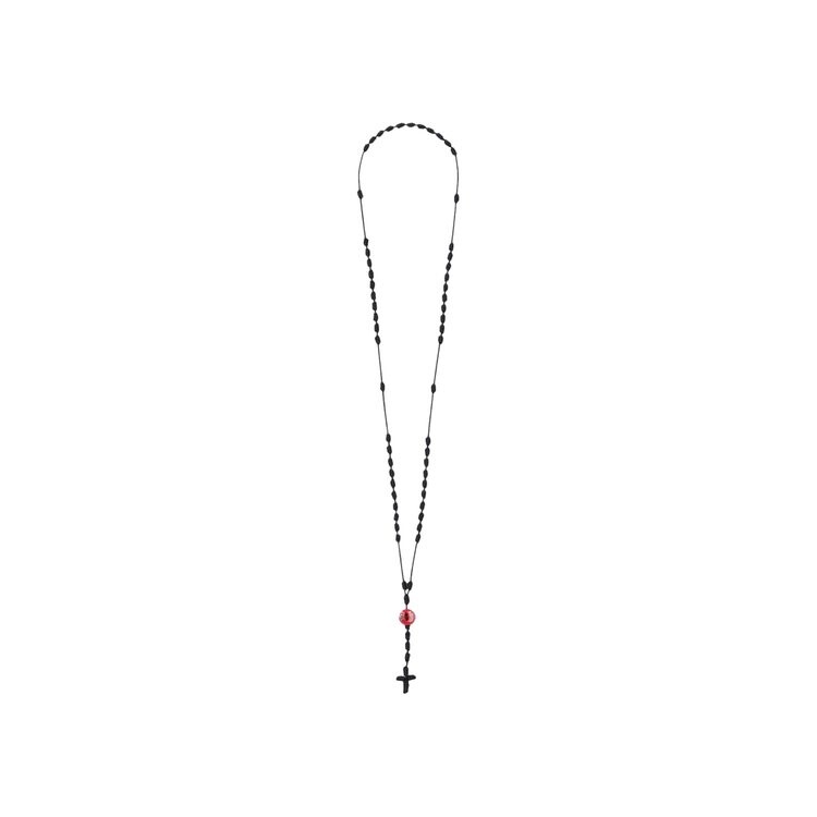 

Цепочка Neighborhood Cord Cross Necklace, черный