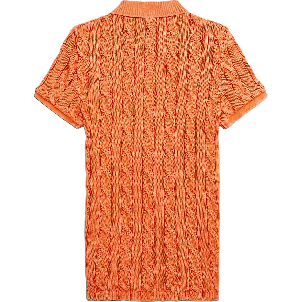 Polo Ralph Lauren Футболка-поло женская Orange — фото 4