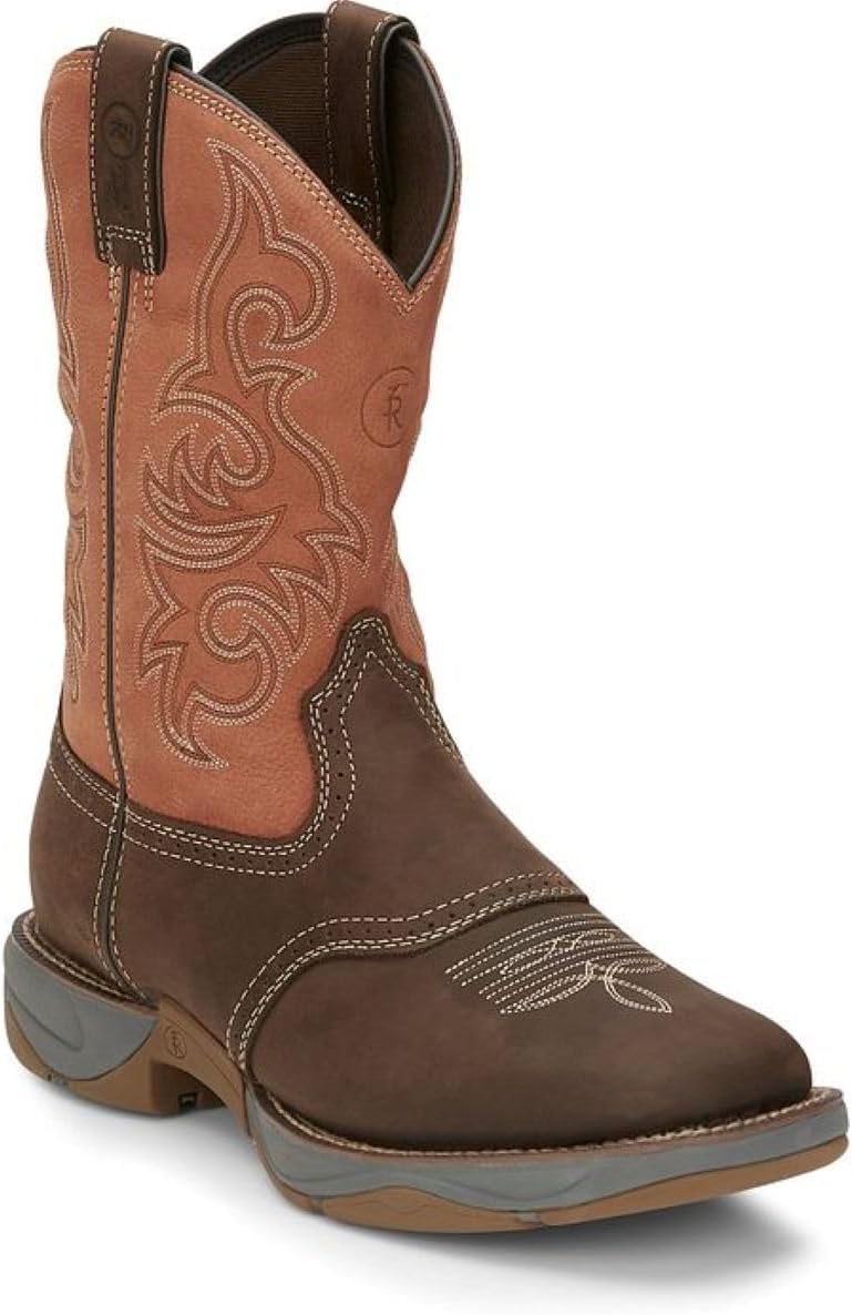 

Мужские водонепроницаемые рабочие ботинки Tony Lama Junction 11 из коллекции 3R Work - кожа, подошва не из натуральной кожи, Dusty