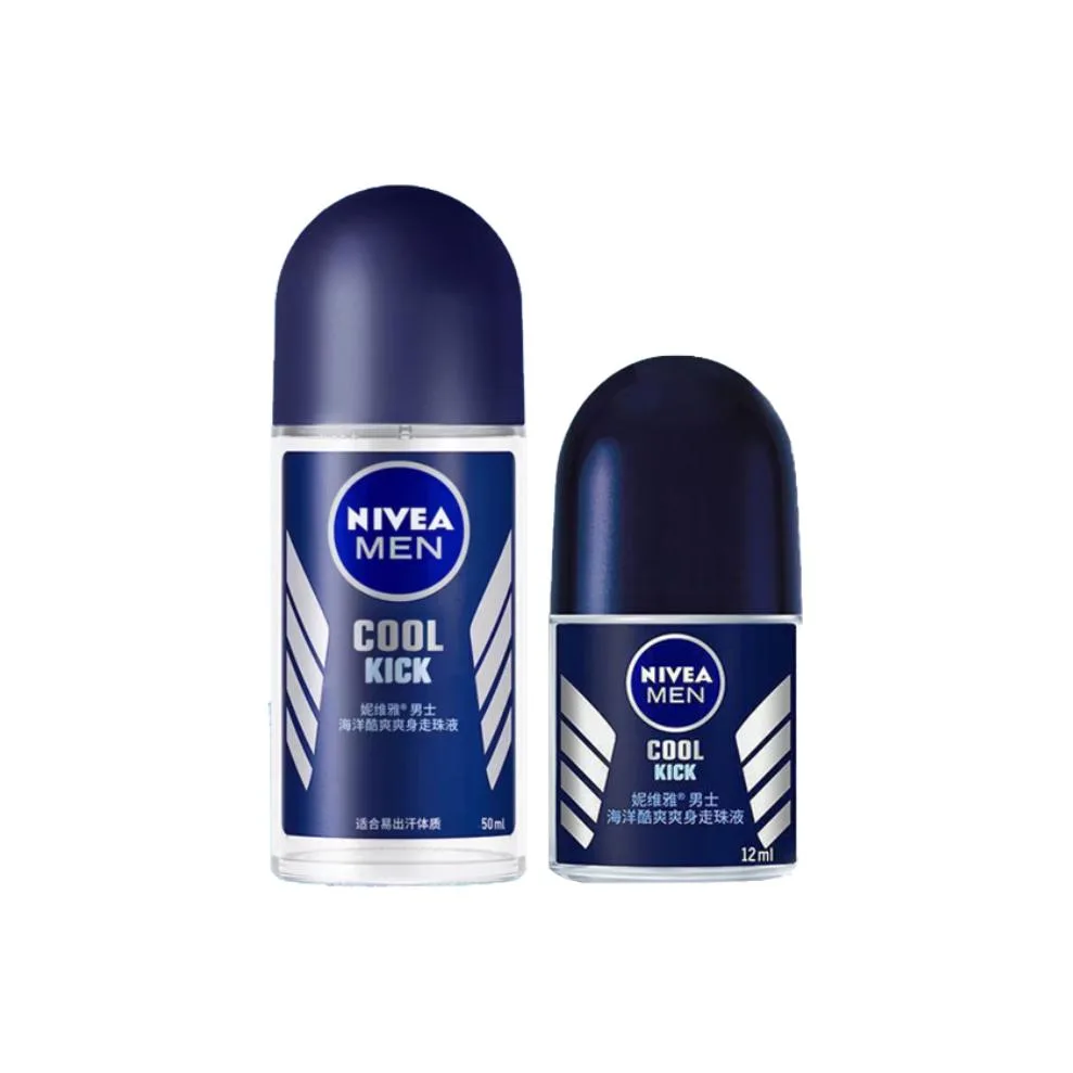 NIVEA Дезодорант-антиперспирант для мужчин Ocean Cool сухой и свежий 50 мл + 12 мл, Ocean Cool Refreshing Body Lotion 50ml+Ocean Cool Refreshing Body Lotion 12ml