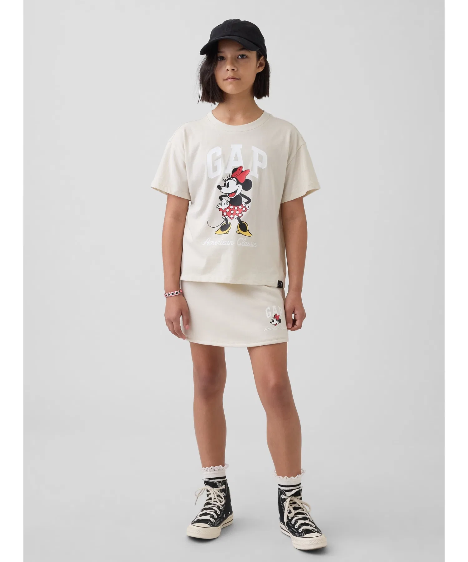 Детская мини-юбка GAP с логотипом Disney — фото 2
