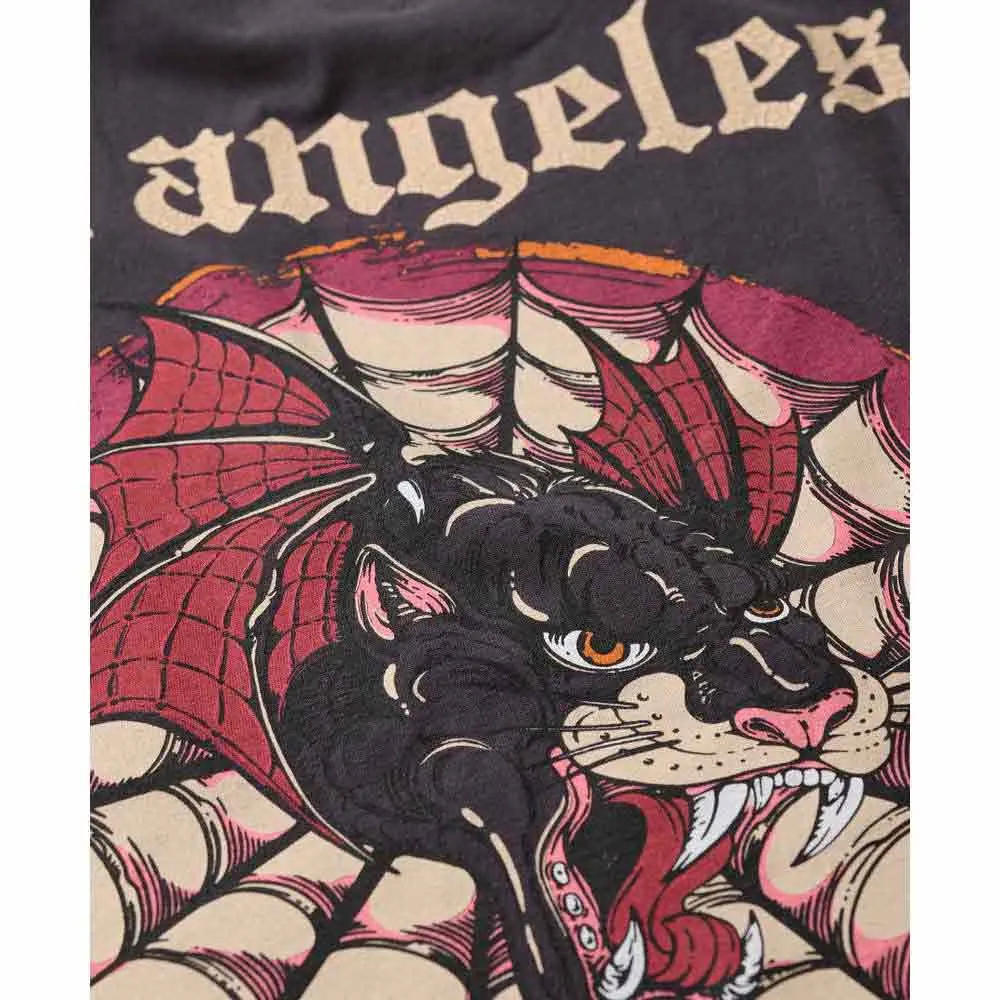 Футболка с коротким рукавом Superdry Neo Trad Tattoo Loose Fit, серый — фото 3