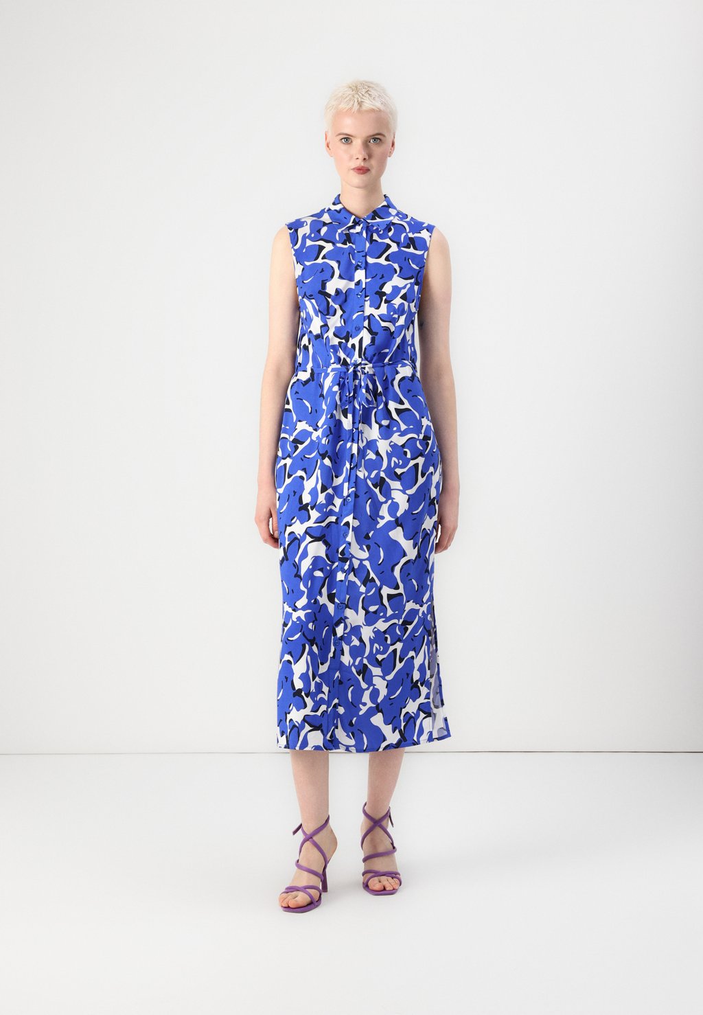 

Платье-рубашка SAVANNA LONG DRESS YAS, белый