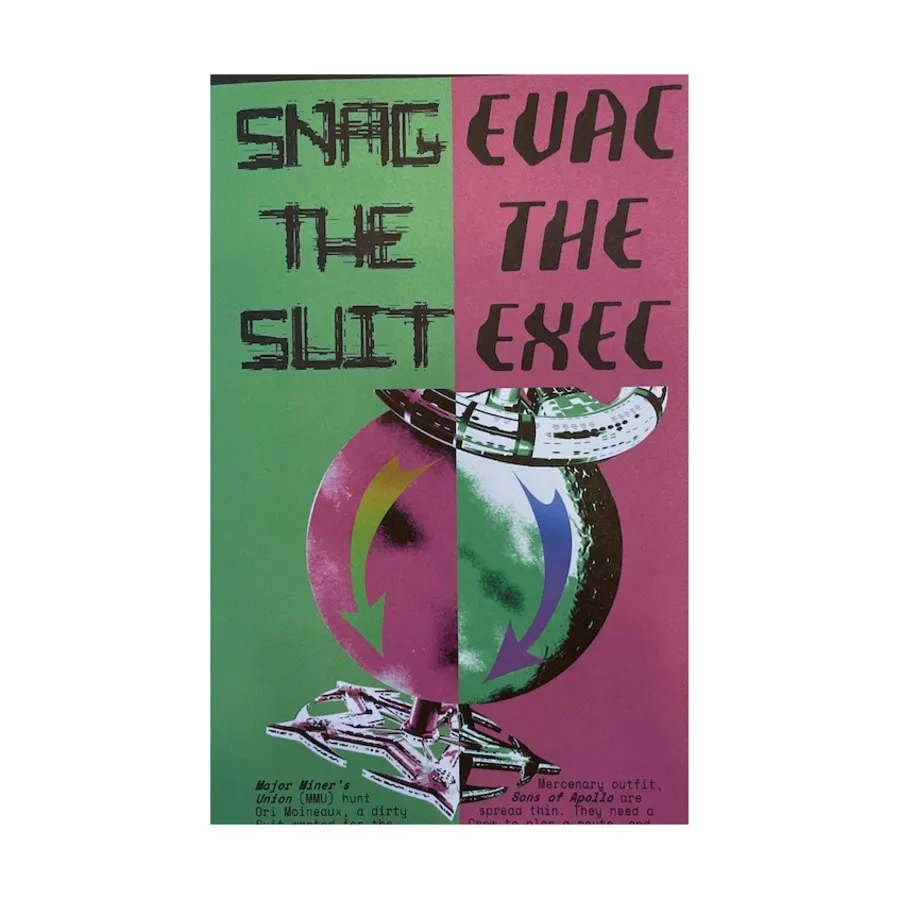 

Snag the Suit/Evac the Exec, Role Playing Games (RV Games), мягкая обложка