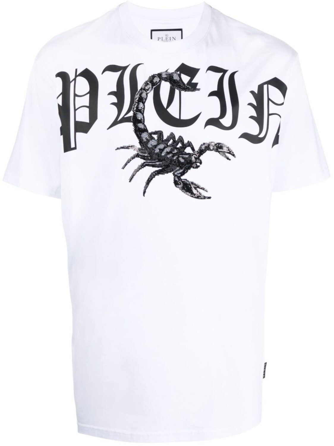 

Philipp Plein футболка с принтом Scorpion, белый