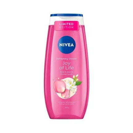 

Гель для душа Nivea Joy of Life Роза и Жасмин 250мл, Розовый, Гель для душа Nivea Joy of Life Роза и Жасмин 250мл