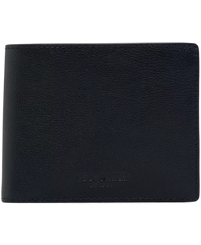 

Кошелек из кожи Pebble Navy Ted Baker, синий