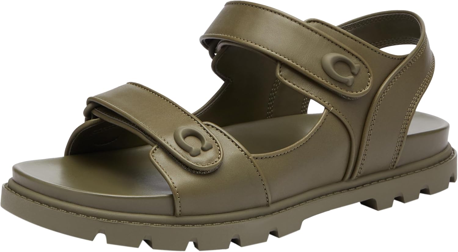 

COATH Мужские сандалии Platform COACH, Army Green