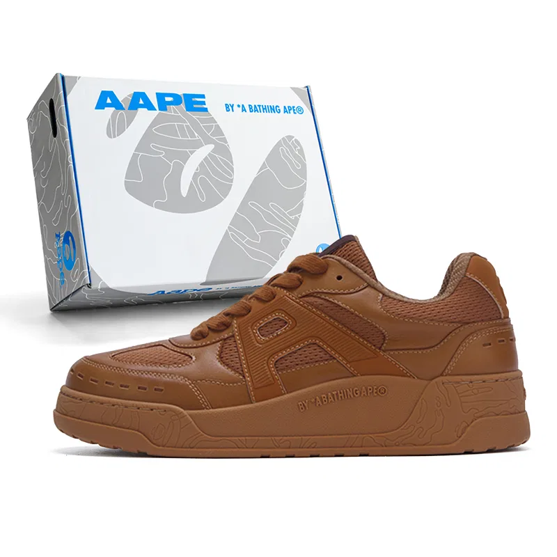Кроссовки для скейтбординга низкие Aape Brown