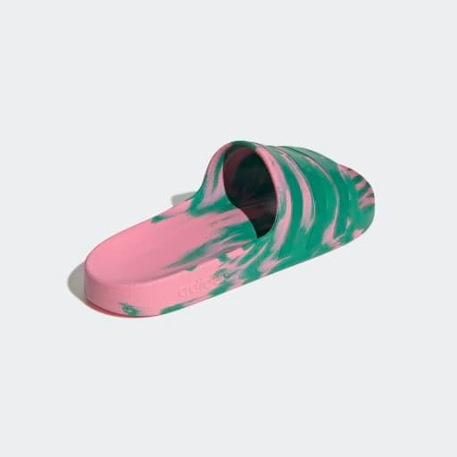 Сандалии adidas Adilette Aqua для взрослых, унисекс, Bliss Pink/Court Green/Court Green — фото 3