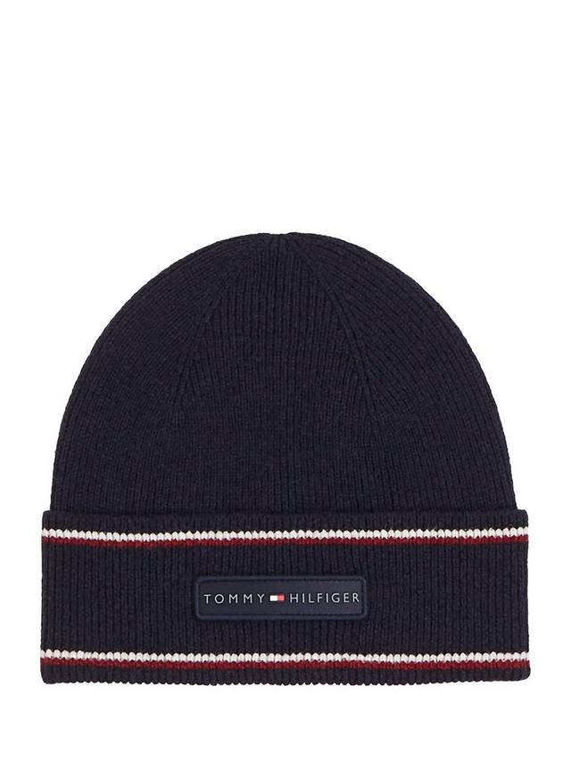 

Шерстяная шапочка Tommy Hilfiger, цвет Space Blue