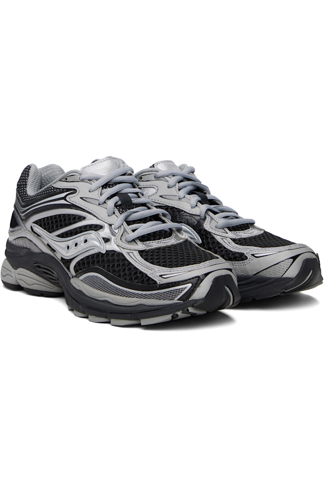 Saucony Черно-Серебристые кроссовки Progrid Omni 9 — фото 4