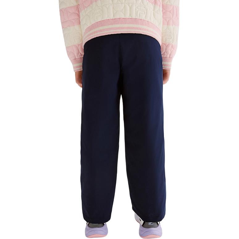 Детские пуховые штаны FILA KIDS, темно-синий — фото 4